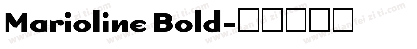 Marioline Bold字体转换